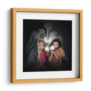 Niños asustados mirando las sombras nocturnas - Angela Waye | Cuadro decorativo de Canvas Lab