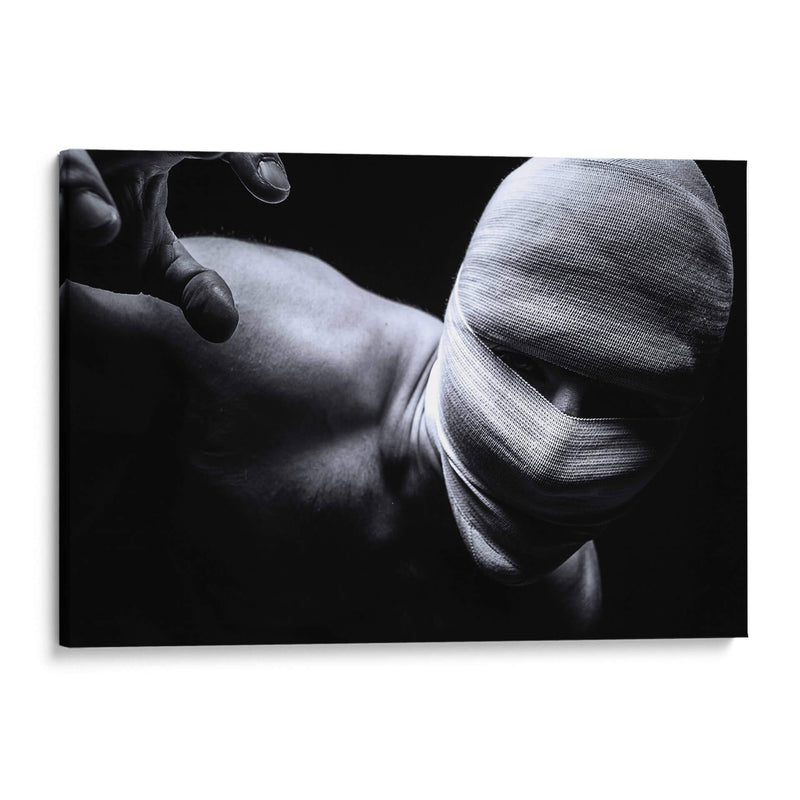 Paciente con bendas faciales - seerocka | Cuadro decorativo de Canvas Lab