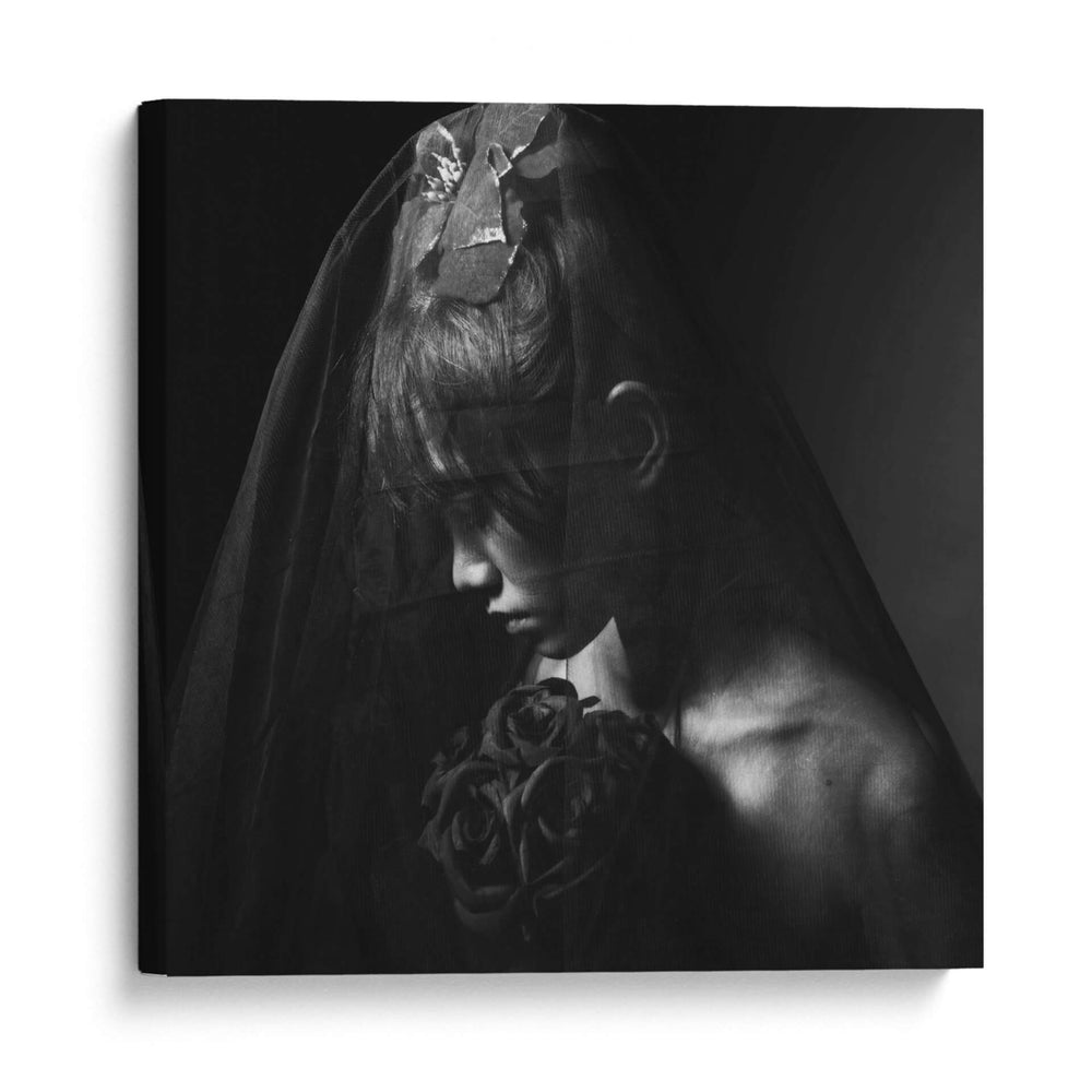 Rosa negra - Hari Sulistiawan | Cuadro decorativo de Canvas Lab