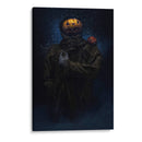 Calabaza espantapájaros - Sergey Spoyalov | Cuadro decorativo de Canvas Lab