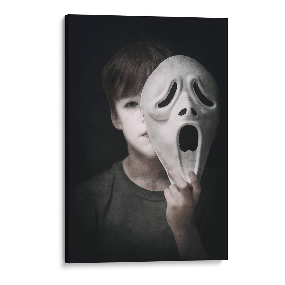 Detrás de la máscara - Paul Gibney | Cuadro decorativo de Canvas Lab