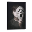 Detrás de la máscara - Paul Gibney | Cuadro decorativo de Canvas Lab