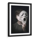 Detrás de la máscara - Paul Gibney | Cuadro decorativo de Canvas Lab