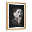 Detrás de la máscara - Paul Gibney | Cuadro decorativo de Canvas Lab