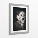 Detrás de la máscara - Paul Gibney | Cuadro decorativo de Canvas Lab