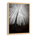 Silueta misteriosa bajo un árbol gigante - PhotoCosma | Cuadro decorativo de Canvas Lab