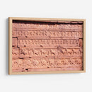 Muro de piedra tallado en Hampi, Kanataka, India. - PMOB | Cuadro decorativo de Canvas Lab