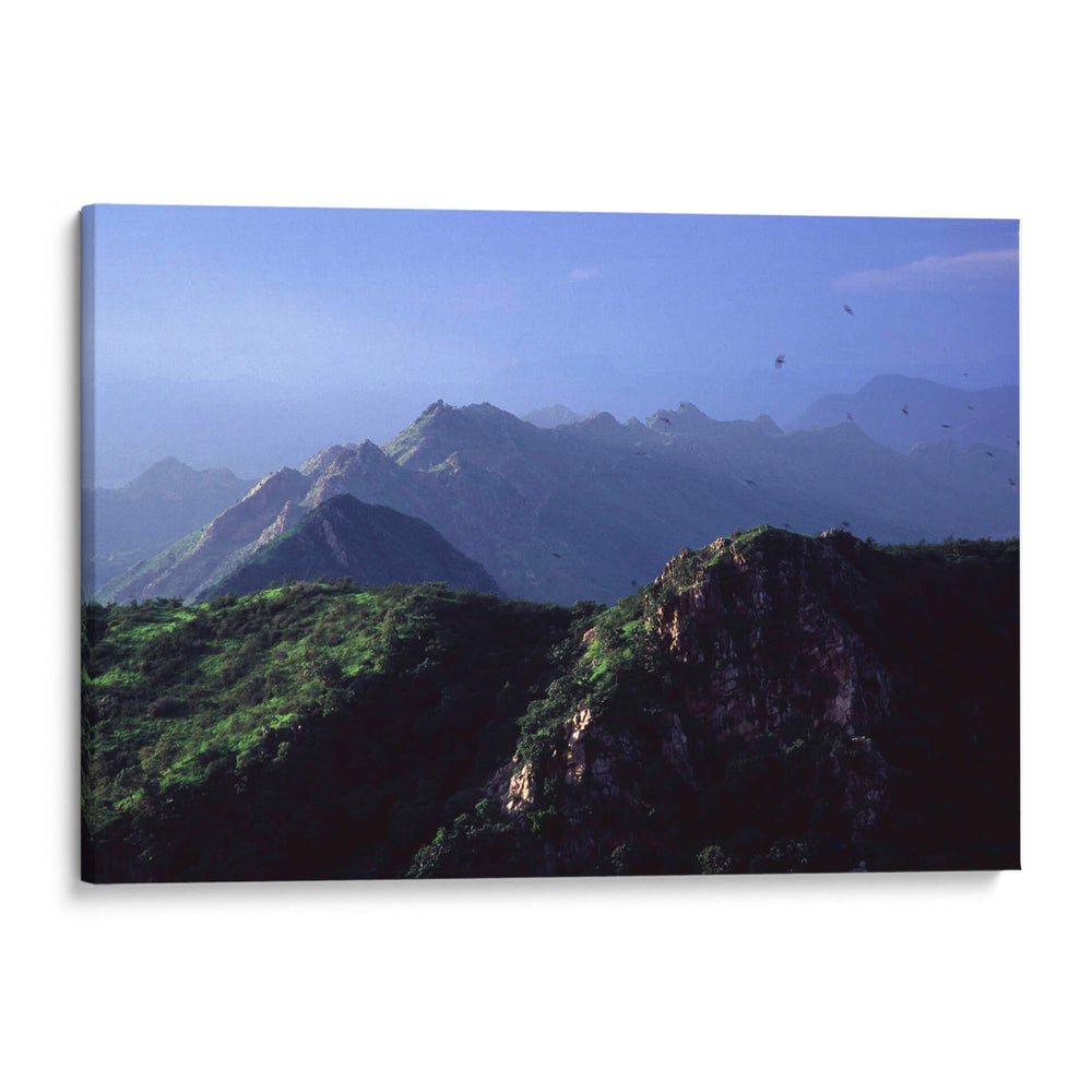 Montañas al atardecer en Rajastan, India - PMOB | Cuadro decorativo de Canvas Lab