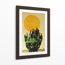 Cactus y sol - PMOB | Cuadro decorativo de Canvas Lab