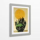 Cactus y sol - PMOB | Cuadro decorativo de Canvas Lab