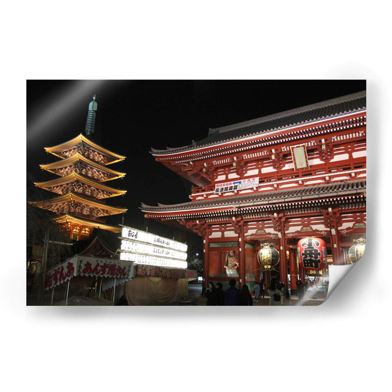 Templo Senso-ji en Tokyo - PMOB | Cuadro decorativo de Canvas Lab