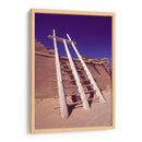 Escalera en el pueblo de Acoma en Arizona - PMOB | Cuadro decorativo de Canvas Lab