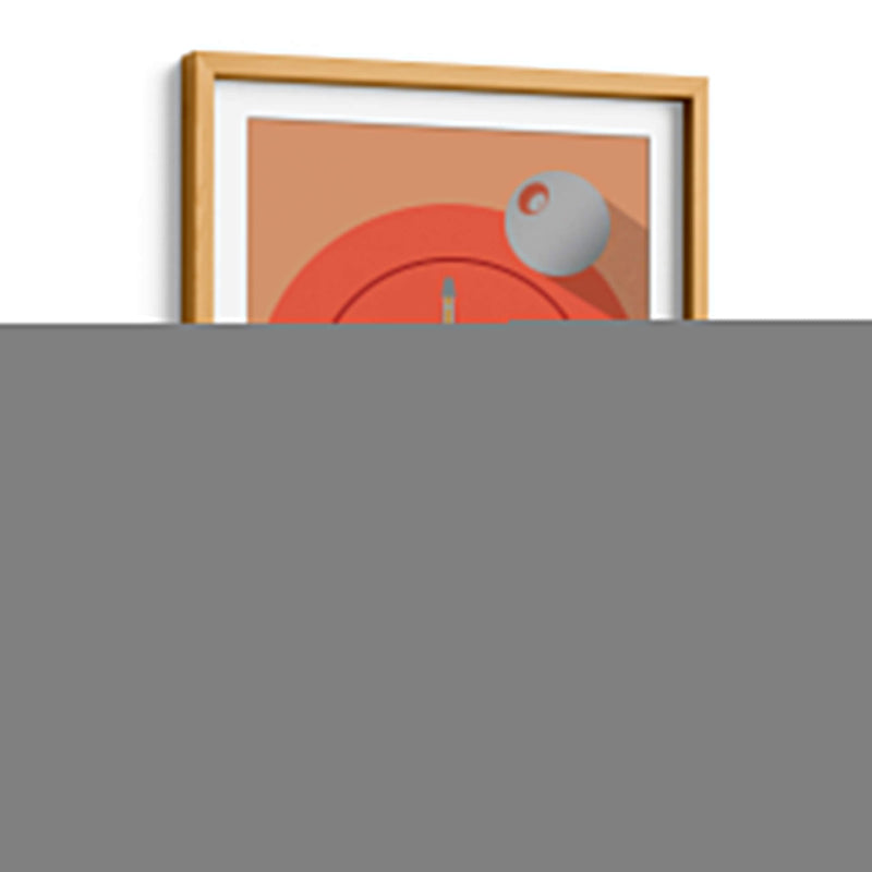 Orange Star Wars | Cuadro decorativo de Canvas Lab