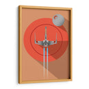 Orange Star Wars | Cuadro decorativo de Canvas Lab
