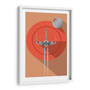 Orange Star Wars | Cuadro decorativo de Canvas Lab