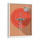 Orange Star Wars | Cuadro decorativo de Canvas Lab