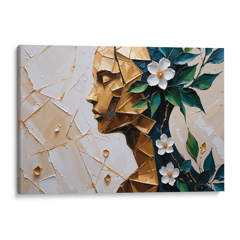 Raíces doradas - Carlos Franken | Cuadro decorativo de Canvas Lab