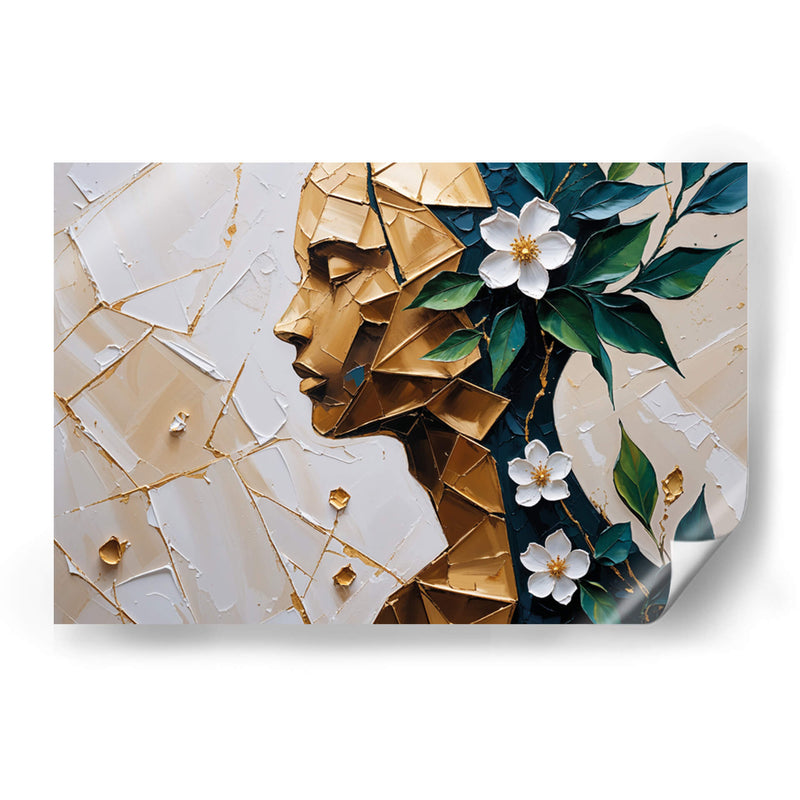 Raíces doradas - Carlos Franken | Cuadro decorativo de Canvas Lab