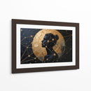 Mujer, Luna Dorada - Carlos Franken | Cuadro decorativo de Canvas Lab