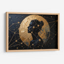 Mujer, Luna Dorada - Carlos Franken | Cuadro decorativo de Canvas Lab