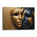 Bajo la Máscara - Carlos Franken | Cuadro decorativo de Canvas Lab