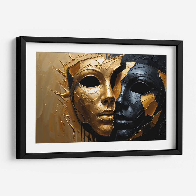 Bajo la Máscara - Carlos Franken | Cuadro decorativo de Canvas Lab