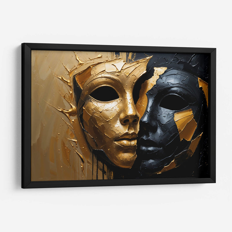 Bajo la Máscara - Carlos Franken | Cuadro decorativo de Canvas Lab