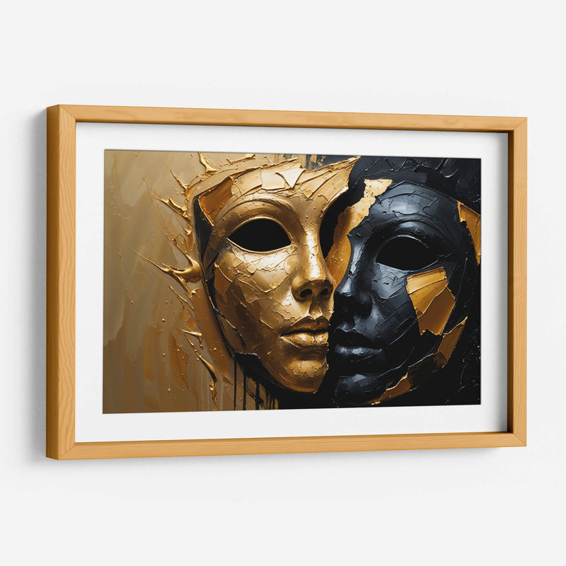 Bajo la Máscara - Carlos Franken | Cuadro decorativo de Canvas Lab