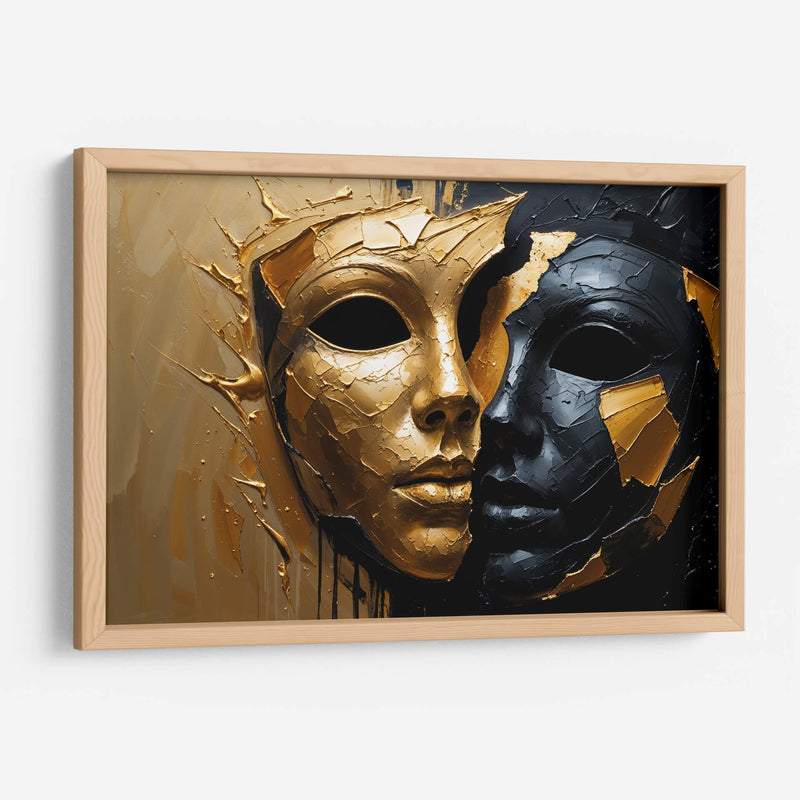 Bajo la Máscara - Carlos Franken | Cuadro decorativo de Canvas Lab