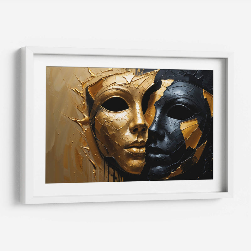 Bajo la Máscara - Carlos Franken | Cuadro decorativo de Canvas Lab