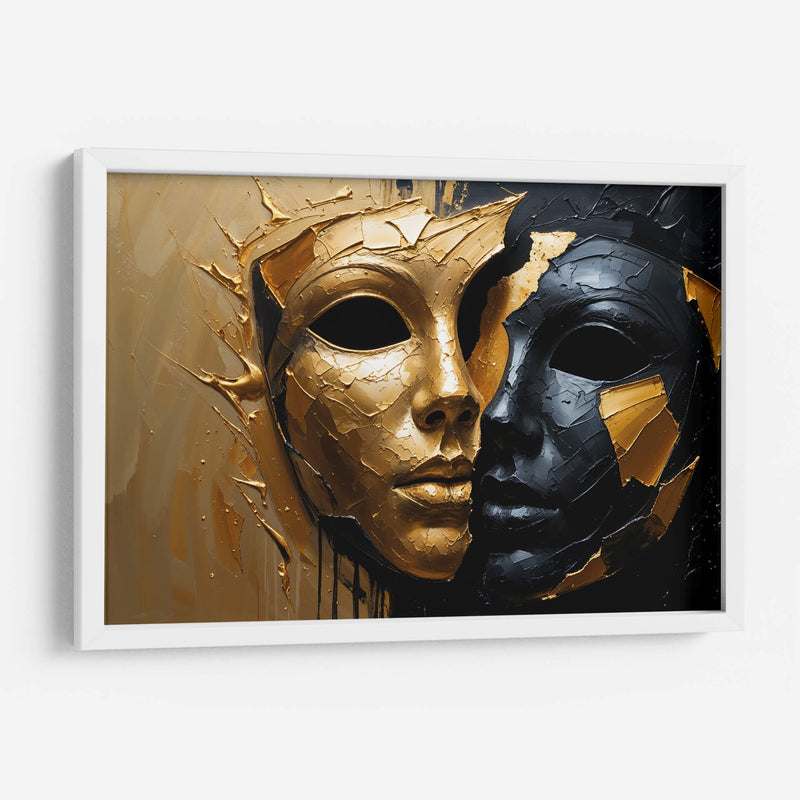 Bajo la Máscara - Carlos Franken | Cuadro decorativo de Canvas Lab