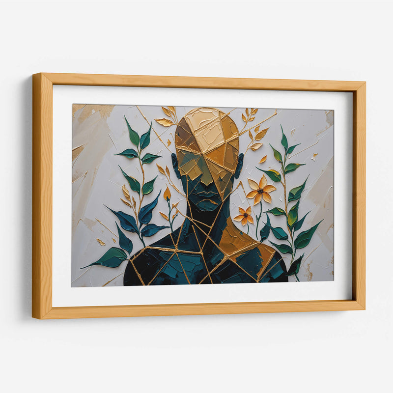 Rostro en florecimiento - Carlos Franken | Cuadro decorativo de Canvas Lab