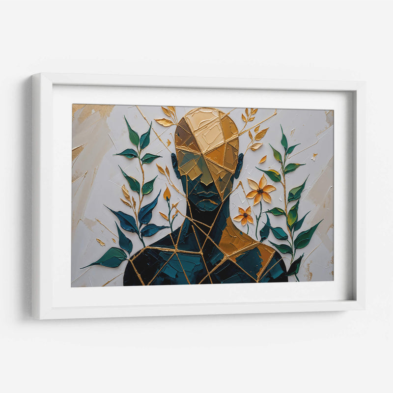 Rostro en florecimiento - Carlos Franken | Cuadro decorativo de Canvas Lab