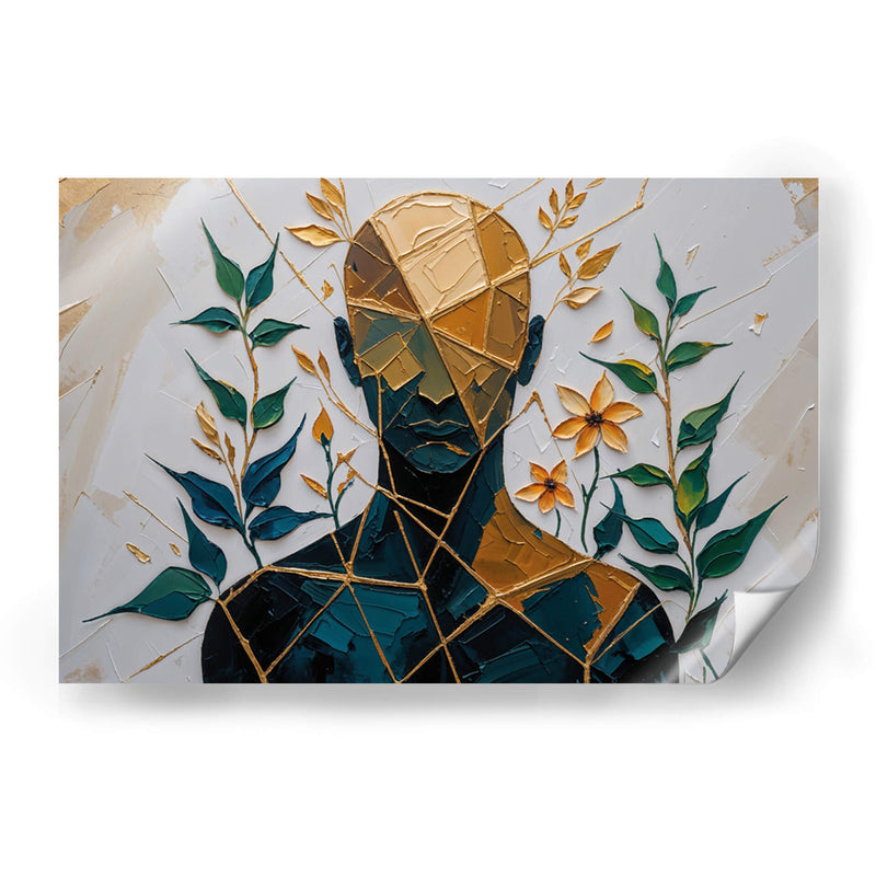 Rostro en florecimiento - Carlos Franken | Cuadro decorativo de Canvas Lab