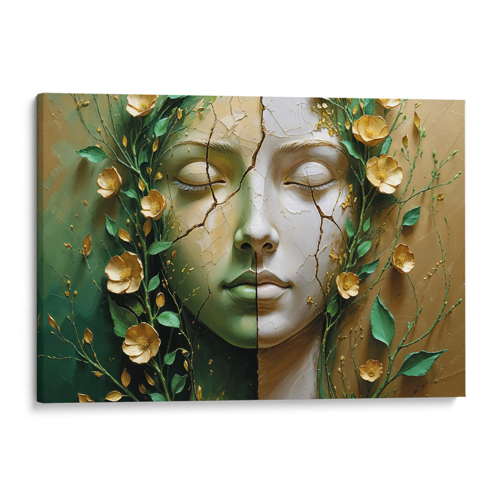 El Rostro de la Tierra - Carlos Franken | Cuadro decorativo de Canvas Lab