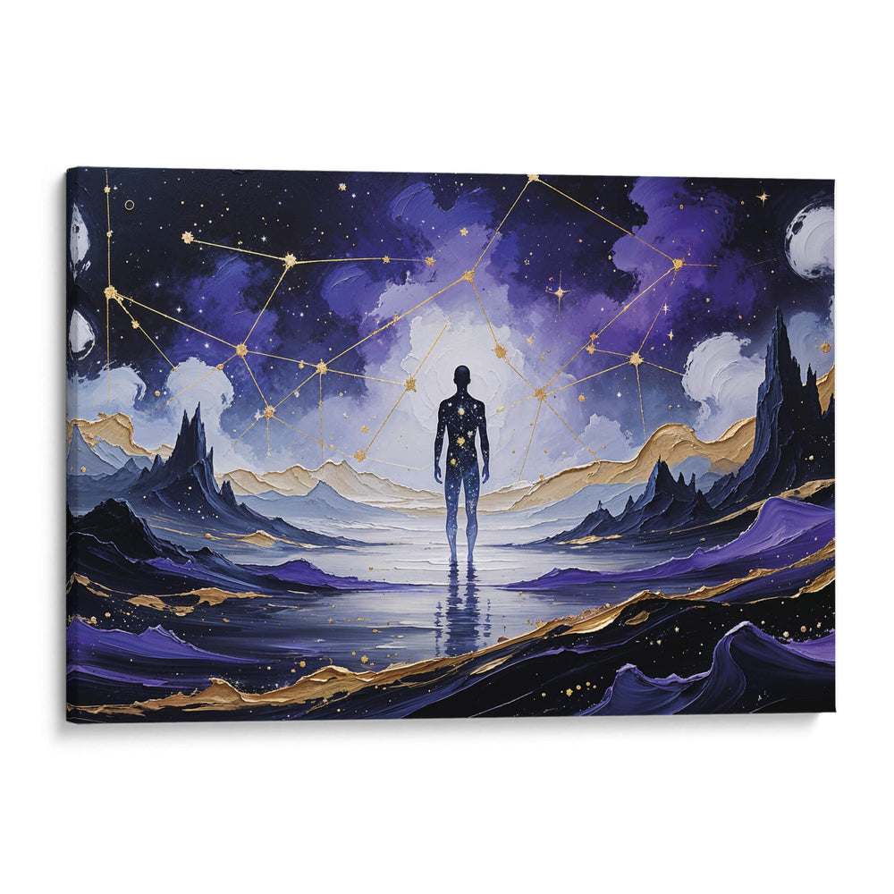El Guardián de las Estrellas - Carlos Franken | Cuadro decorativo de Canvas Lab