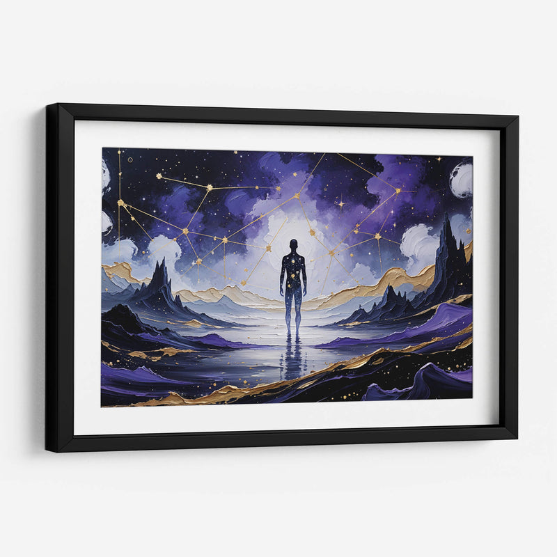 El Guardián de las Estrellas - Carlos Franken | Cuadro decorativo de Canvas Lab