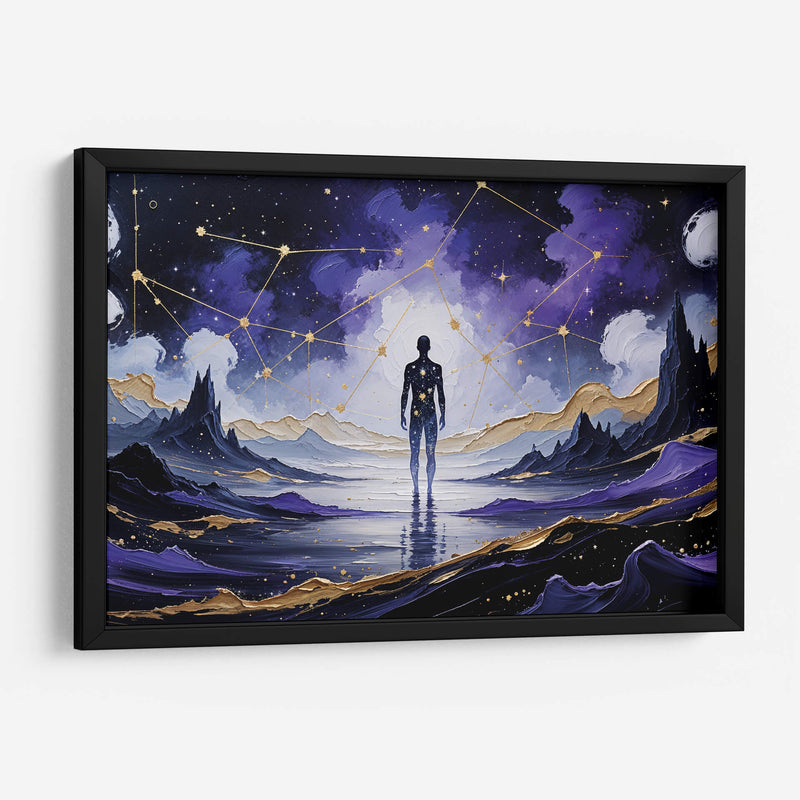 El Guardián de las Estrellas - Carlos Franken | Cuadro decorativo de Canvas Lab