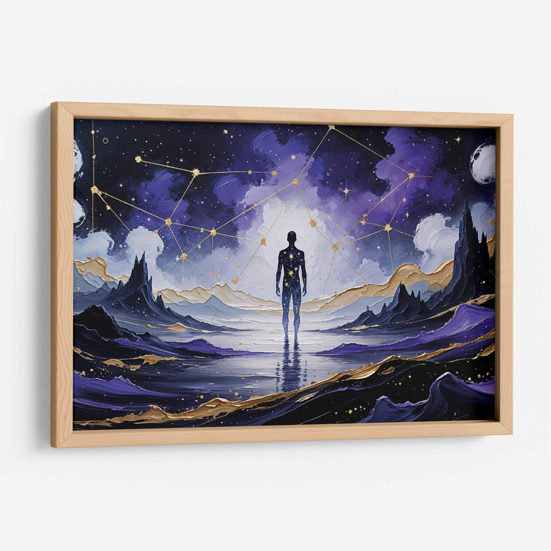 El Guardián de las Estrellas - Carlos Franken | Cuadro decorativo de Canvas Lab