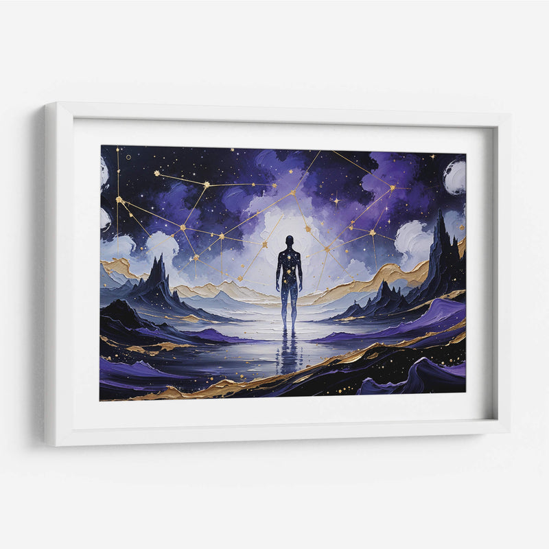 El Guardián de las Estrellas - Carlos Franken | Cuadro decorativo de Canvas Lab