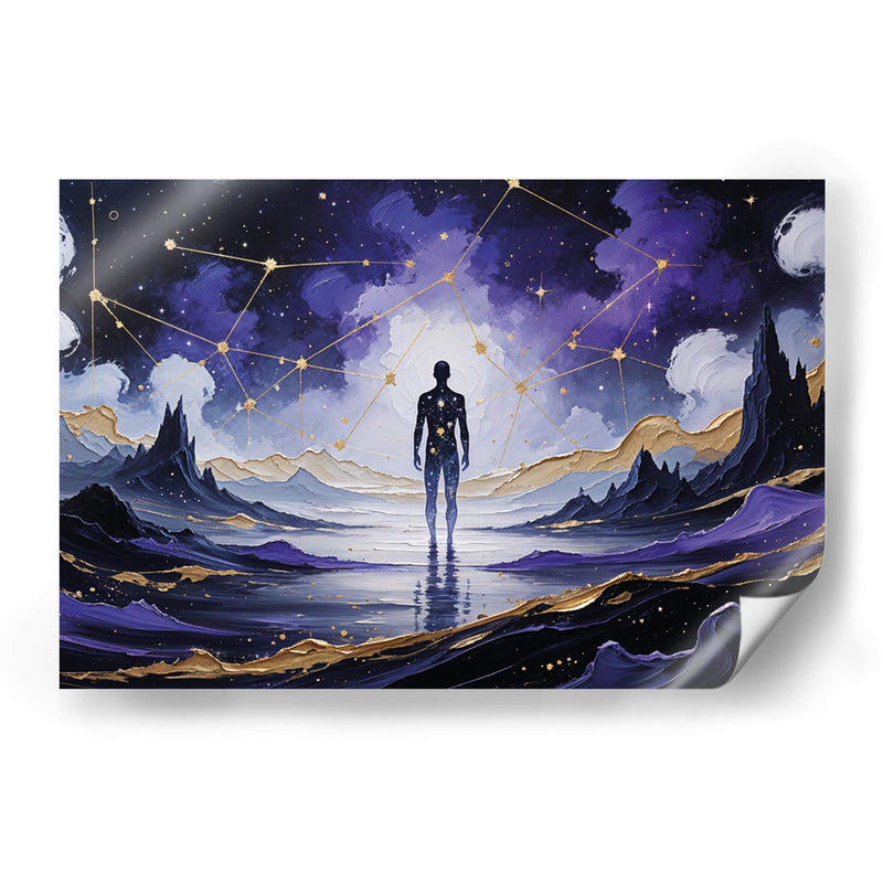 El Guardián de las Estrellas - Carlos Franken | Cuadro decorativo de Canvas Lab