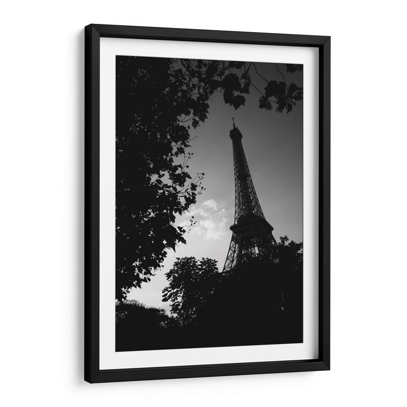 La torre Eiffel al blanco y negro - Luis Rodrigo Magaña Andrade | Cuadro decorativo de Canvas Lab