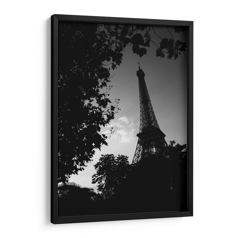 La torre Eiffel al blanco y negro - Luis Rodrigo Magaña Andrade | Cuadro decorativo de Canvas Lab