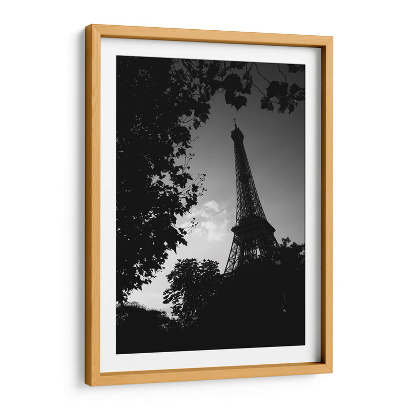 La torre Eiffel al blanco y negro - Luis Rodrigo Magaña Andrade | Cuadro decorativo de Canvas Lab