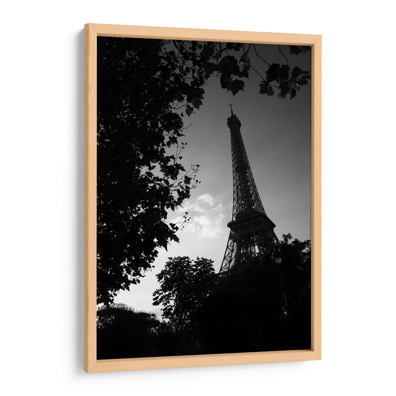 La torre Eiffel al blanco y negro - Luis Rodrigo Magaña Andrade | Cuadro decorativo de Canvas Lab