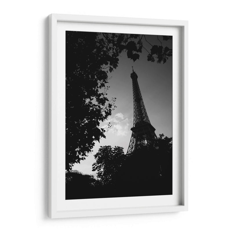 La torre Eiffel al blanco y negro - Luis Rodrigo Magaña Andrade | Cuadro decorativo de Canvas Lab