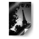 La torre Eiffel al blanco y negro - Luis Rodrigo Magaña Andrade | Cuadro decorativo de Canvas Lab