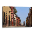 Coloridas calles en San Miguel de Allende - Luis Rodrigo Magaña Andrade | Cuadro decorativo de Canvas Lab