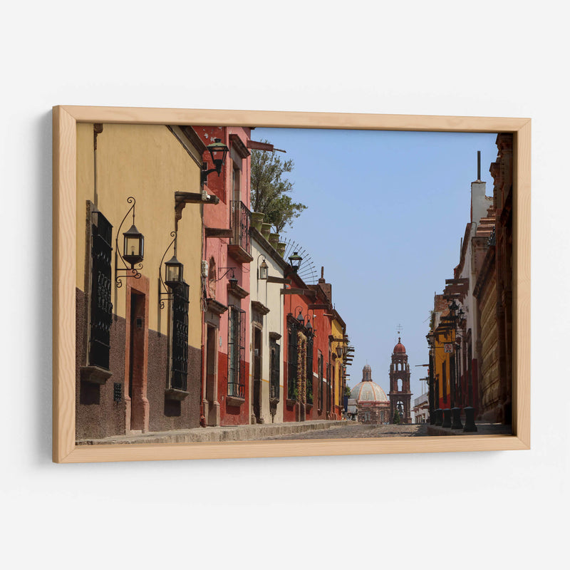 Coloridas calles en San Miguel de Allende - Luis Rodrigo Magaña Andrade | Cuadro decorativo de Canvas Lab