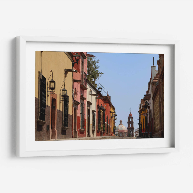 Coloridas calles en San Miguel de Allende - Luis Rodrigo Magaña Andrade | Cuadro decorativo de Canvas Lab